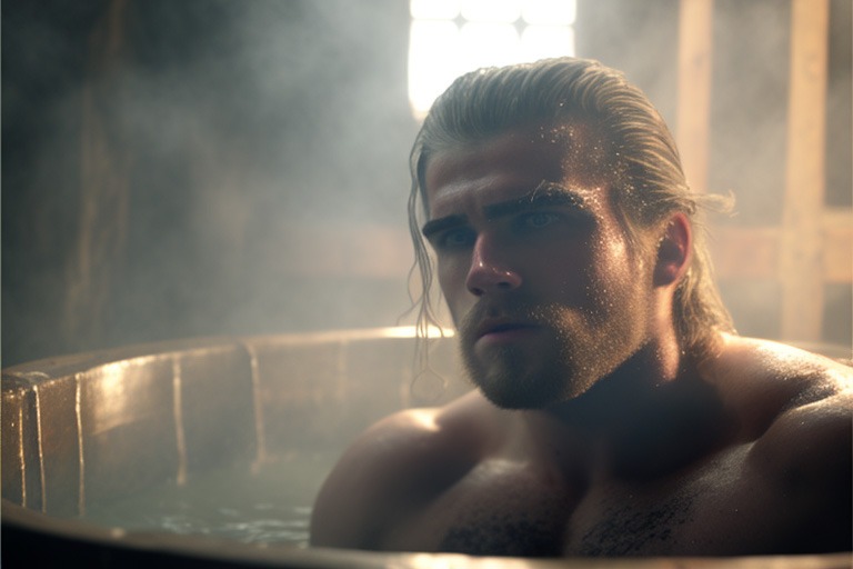 Liam Hemsworth as The Witcher