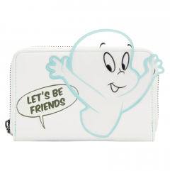 Loungefly Casper the Friendly Ghost Glow Zip Around Wallet Preorder
