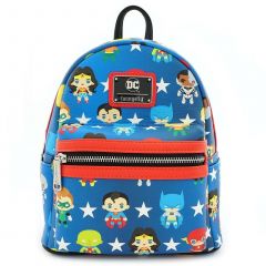 Loungefly DC Comics Justice League Chibi Line Up Mini Backpack