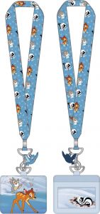 Loungefly: Disney Bambi Snowy Day Lanyard with Cardholder