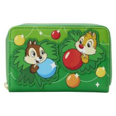 Loungefly: Disney Chip and Dale Ornaments Zip Around Wallet