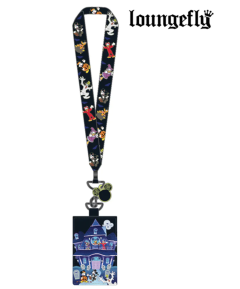 Loungefly Disney Mickey & Friends Halloween Lanyard with Cardholder