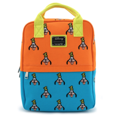 Loungefly Disney Sensational 6 Goofy AOP Canvas Square Mini Backpack