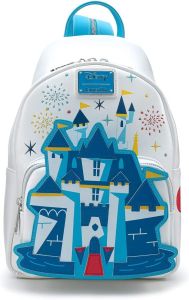 Loungefly Disneyland's 65th Anniversary Castle Mini Backpack