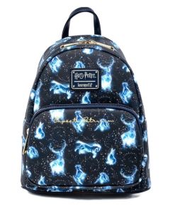 Loungefly Harry Potter Expecto Patronum All Over Print Mini Backpack