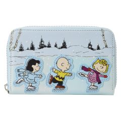 Loungefly Peanuts Charlie Brown schaatsen portemonnee met ritssluiting