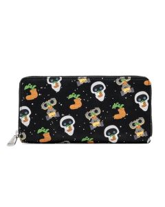 POP BY Loungefly Disney Pixar Earth Day Wall-E AOP Zip Around Wallet