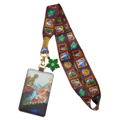 Loungefly The Land Before Time Lanyard with Cardholder