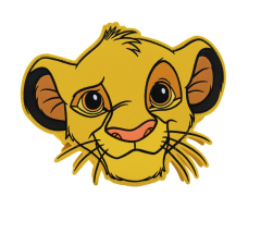 Loungefly Disney The Lion King Simba Figural Head Crossbody Bag