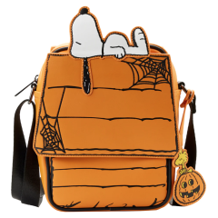 Loungefly Peanuts Great Pumpkin Snoopy Doghouse Crossbody