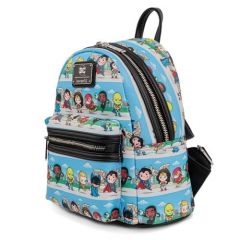Loungefly DC: Chibi Lineup Mini Backpack