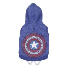 Captain America: Cosplay Dog Sweatshirt
