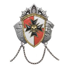 Warhammer 40,000: Insignia del escudo de la Cruzada de los Hermanos de la Espada Templaria Negra