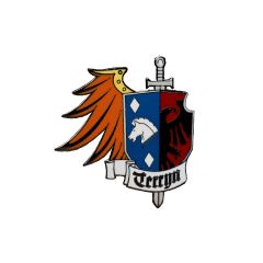 Warhammer 40,000: House Terryn Heraldry Pin Badge