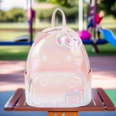 Loungefly: Hello Kitty 50th Anniversary Clear And Cute Cosplay Mini Backpack Preorder
