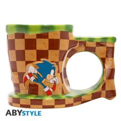 Sonic The Hedgehog: Green Hill Zone 3D Mug