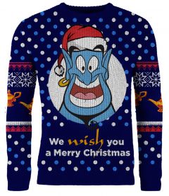Aladdin: We WISH You A Merry Christmas Ugly Christmas Sweater