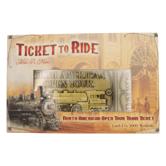 Ticket to Ride: Noord-Amerikaans Open Tour-ticket