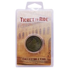 Ticket to Ride: Sammel-Eisenbahnmünze in limitierter Auflage