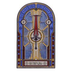Doom: Crucible Sword Stained Glass Window Limited Edition Ingot