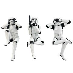 Original Stormtrooper: Three Wise Sitting Stormtroopers Preorder