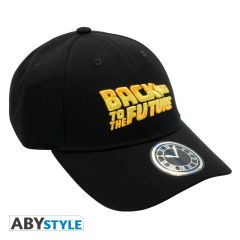 Back To The Future: Logo Cap - Black Preorder