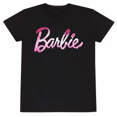 Barbie: T-shirt met gesmolten logo