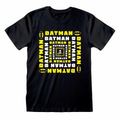 Batman: Batman Square Name T-Shirt