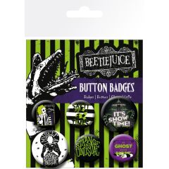 Beetlejuice: Mix Badge Pack