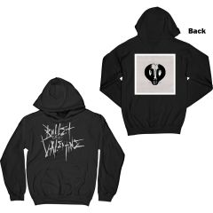 Bullet For My Valentine: Large Logo & Album (Back Print) - Black Pullover Hoodie
