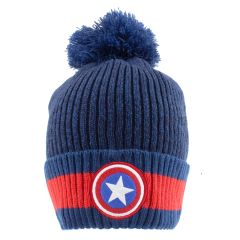 Captain America: Shield Beanie Pom vooraf besteld