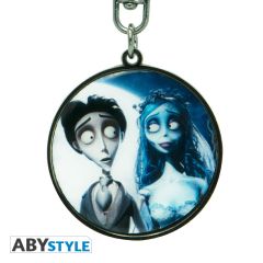 Corpse Bride: Victor & Emily Metal Keychain Preorder