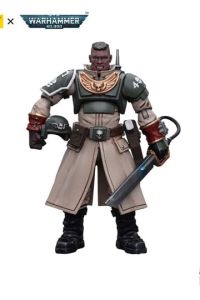 Warhammer 40,000: JoyToy Figure - Astra Militarum Cadian Command Squad Commander with Power Sword (1/18 Scale) Preorder