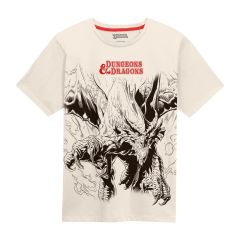 Dungeons And Dragons: Oversized Dragon Print T-Shirt