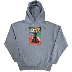 David Bowie: Moonage 11 Fade - Light Blue Pullover Hoodie