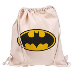 DC Comics: Batman Logo Draw String Canvas Eco Bag