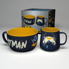 DC Comics: Batman Mug & Bowl Breakfast Set Preorder