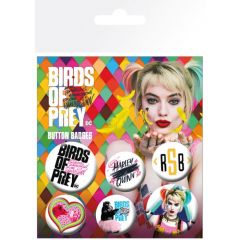 DC Comics: Birds of Prey Harley Quinn Mix Badge Pack Preorder