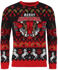 Deadpool: Merry Chimichanga Ugly Christmas Sweater/Jumper