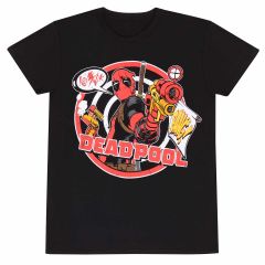Deadpool: T-Shirt mit Abzeichen