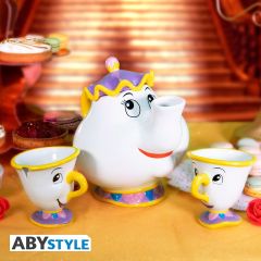 Disney: Beauty and The Beast Mrs. Potts & Chip Ceramic Premium Teapot Preorder