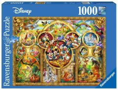 Disney: Rompecabezas con los mejores temas de Disney (1000 piezas) Reserva