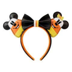 Disney por Loungefly: Pedido anticipado de diadema con orejas de Mickey y Minnie de Candy Corn