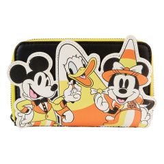 Disney por Loungefly: Reserva de billetera Mickey & Friends Candy Corn