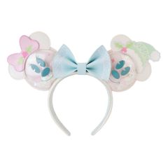 Disney by Loungefly: Mickey & Minnie Pastel Snowman Ears Headband Preorder