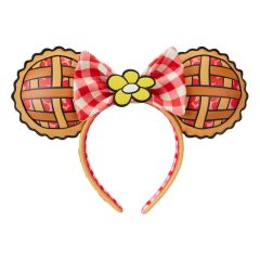 Disney by Loungefly: Mickey & Minnie Picnic Pie Ears Headband Preorder