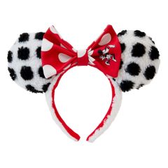 Disney door Loungefly: Minnie Rocks the Dots Ears hoofdband vooraf besteld