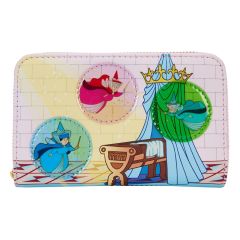 Disney by Loungefly: Sleeping Beauty Stained Glass Castle Wallet Preorder