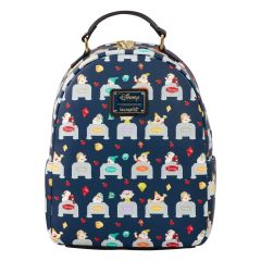 Disney by Loungefly: Snow White Seven Dwarves AOP Backpack