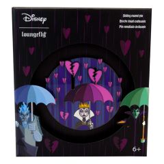 Disney por Loungefly: Villanos Maldicen sus corazones Pin esmaltado deslizante Edición limitada (8 cm) Reserva